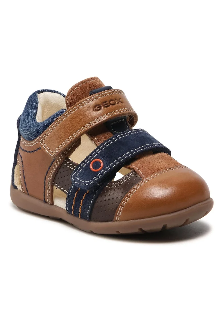 Sandale copii,  207846104, Piele naturala, Maro, Maro