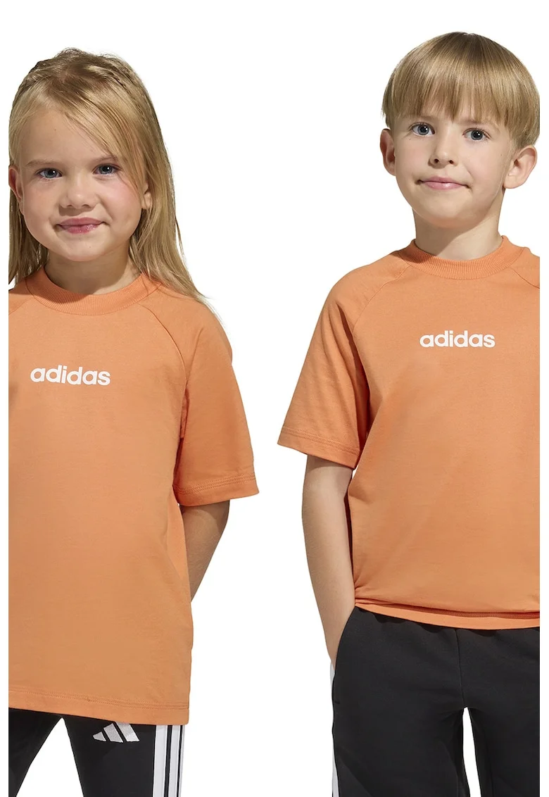 Tricou din bumbac cu logo pe piept