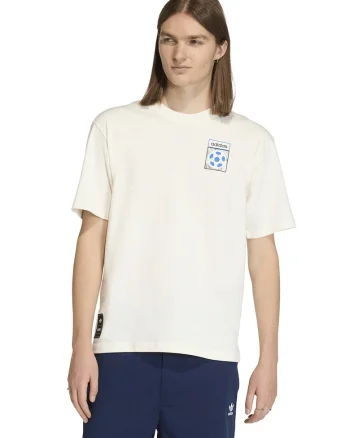 Tricou lejer cu imprimeu pe spate Archive, Rosu/Bej/Albastru