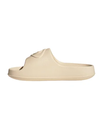 Papuci cu logo in relief Adilette, Bej
