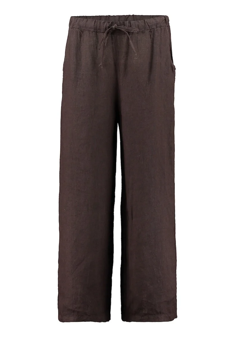 Pantaloni drepti de in, Maro pamantiu