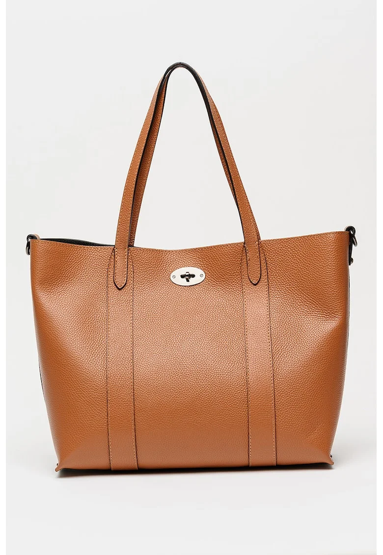 Geanta shopper din piele, Maro Siena