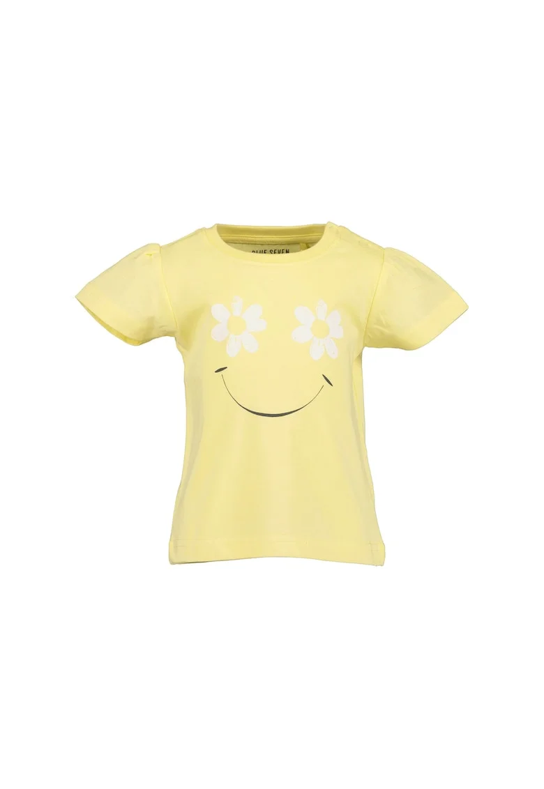 Tricou Fete,  301999942, Bumbac, Galben