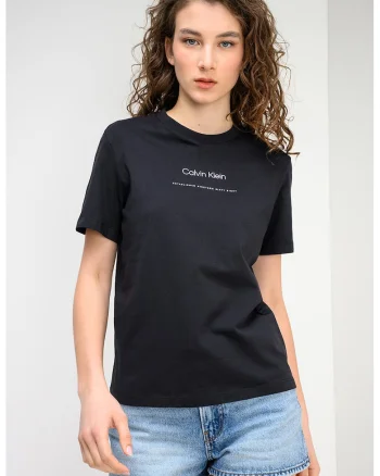 Tricou regular fit din bumbac, Negru