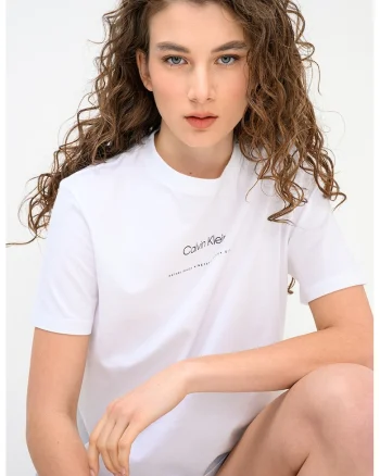 Tricou regular fit din bumbac, Alb optic