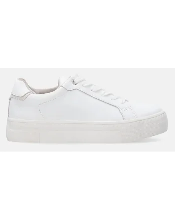Pantofi sport din piele naturala cu platforma