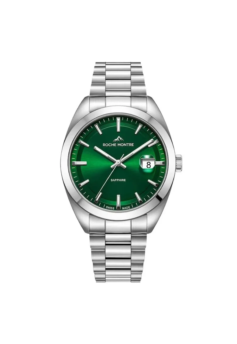Ceas barbatesc  carcasa Otel cu diametrul de 40 mm rezistenta la apa de 5 ATM, RMG6003-04
