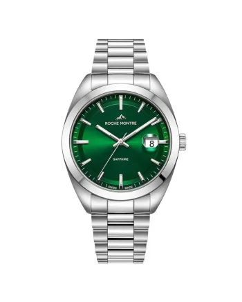 Ceas barbatesc  carcasa Otel cu diametrul de 40 mm rezistenta la apa de 5 ATM, RMG6003-04
