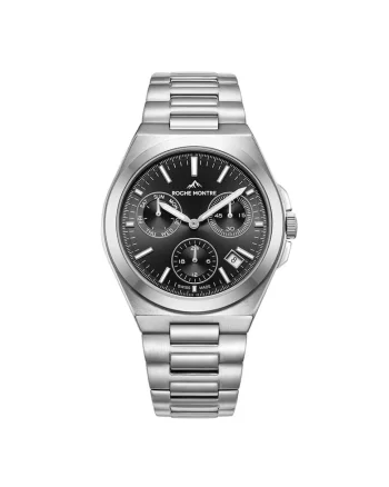 Ceas barbatesc  carcasa Otel cu diametrul de 42 mm rezistenta la apa de 5 ATM, RMG6018-04