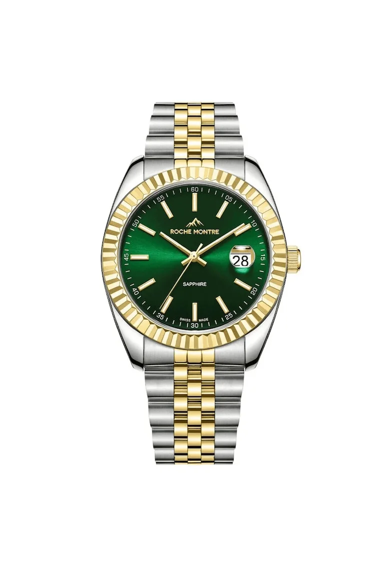 Ceas barbatesc  carcasa Otel cu diametrul de 41 mm rezistenta la apa de 5 ATM, RMG6009-07