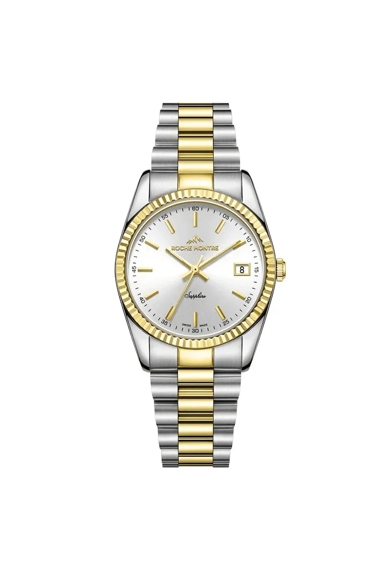 Ceas de dama elvetian  RML5017-03, carcasa din Otel de 32 mm, geam din cristal safir