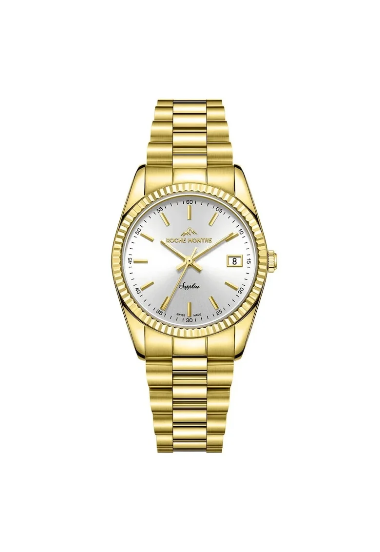 Ceas de dama elvetian  RML5017-06, carcasa din Otel de 32 mm, geam din cristal safir