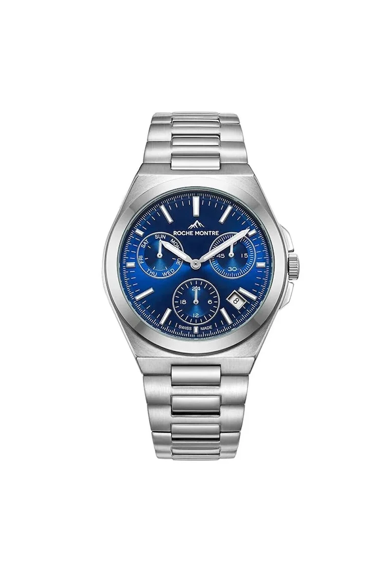 Ceas barbatesc  carcasa Otel cu diametrul de 42 mm rezistenta la apa de 5 ATM, RMG6018-02