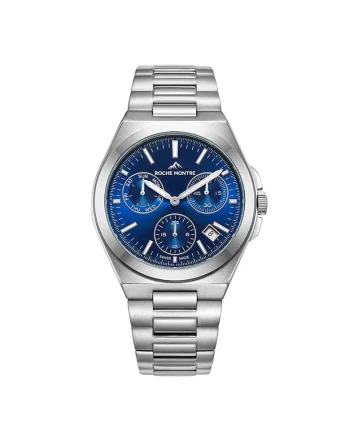 Ceas barbatesc  carcasa Otel cu diametrul de 42 mm rezistenta la apa de 5 ATM, RMG6018-02