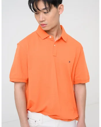 Tricou polo din amestec de bumbac organic