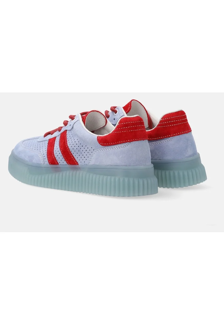 Pantofi sport cu perforatii cu talpa wedge