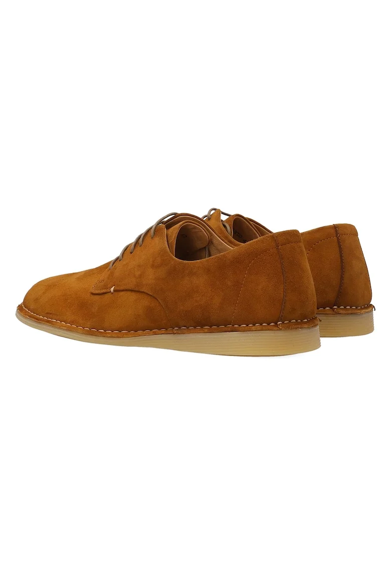 Pantofi casual de piele intoarsa