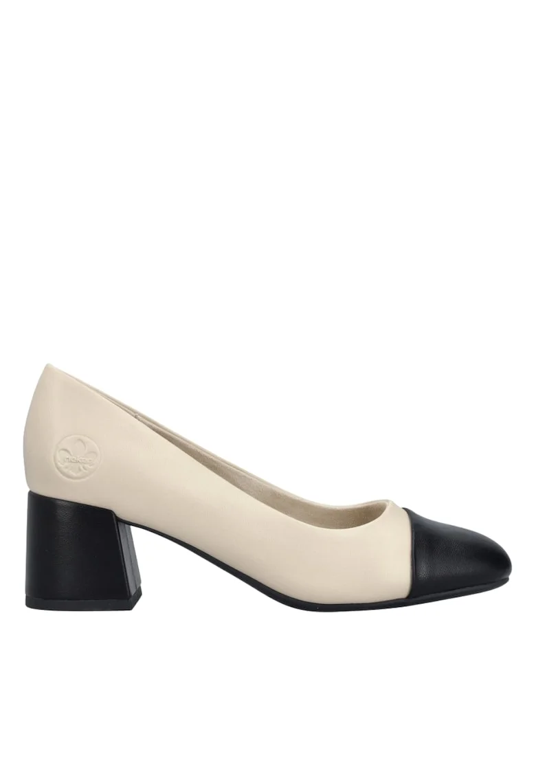 Pantofi eleganti, dama,  ANTISTRESS, 44760-60 crem, piele ecologica, Crem