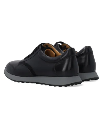 Pantofi casual din piele cu profil jos