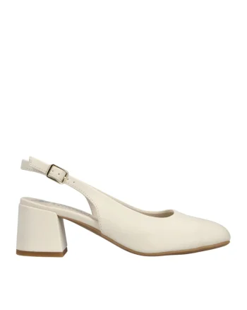 Pantofi casual, dama,  ANTISTRESS, 44751-61 crem, piele ecologica, Crem