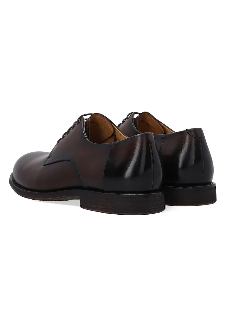 Pantofi din piele cu profil jos uni