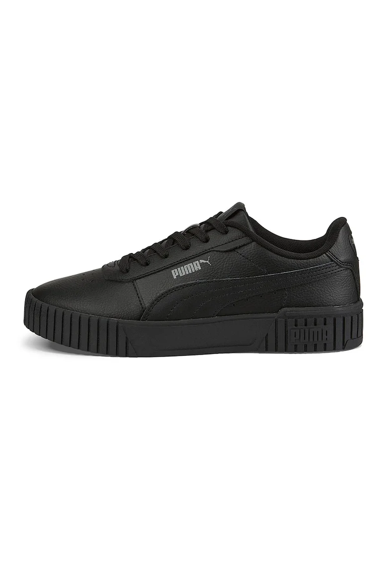 Pantofi sport de piele si piele ecologica Carina 2.0, Negru