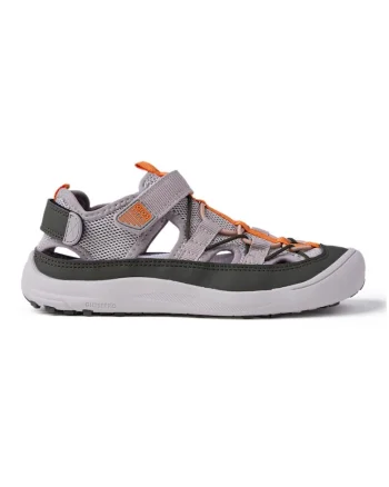 Sandale fisherman cu velcro Dunbarton, Maro taupe