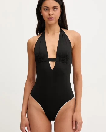 Max Mara Beachwear costum de baie reversibil pentru femei CHENZIA