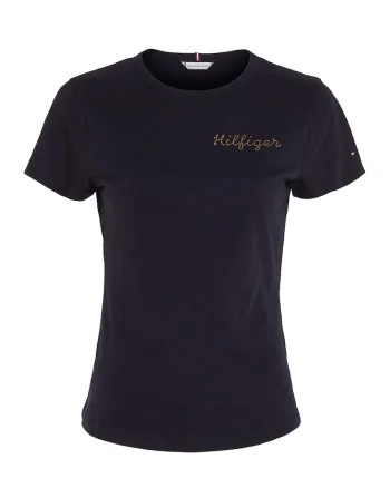 Tricou slim fit din bumbac organic, Albastru ultramarin