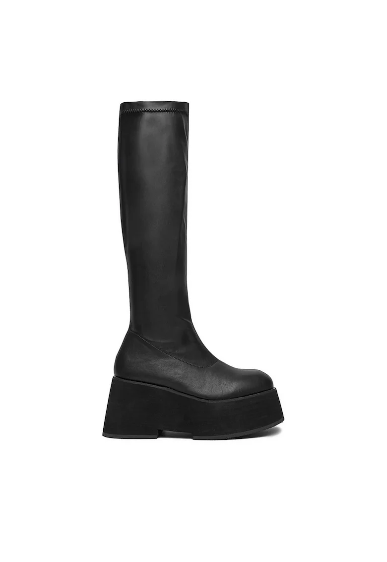 Cizme dama,  W3LH164802H, negru
