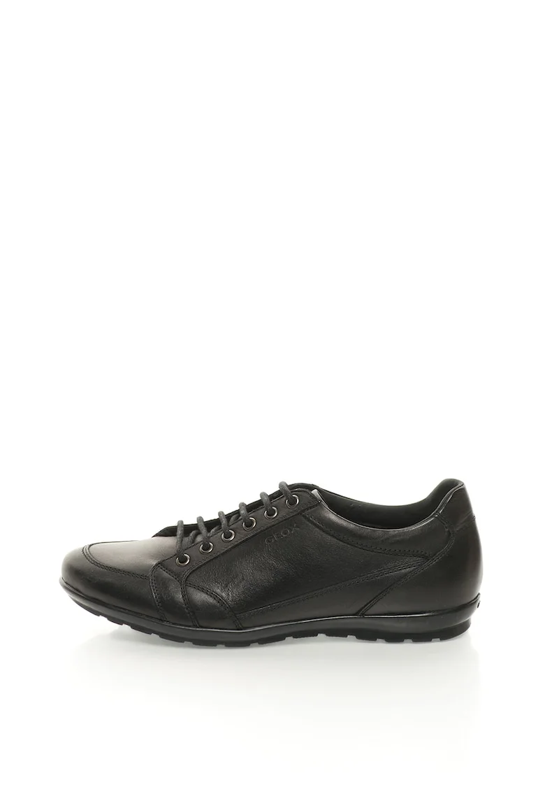 Pantofi casual de piele, Negru