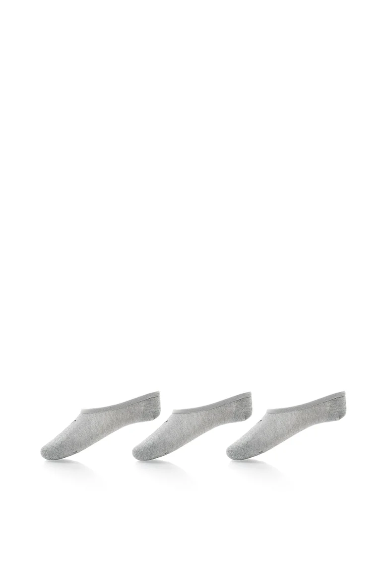 Set de sosete unisex foarte scurte - 3 perechi, Gri