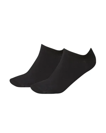 Set de sosete pana la glezna - 2 perechi, Negru