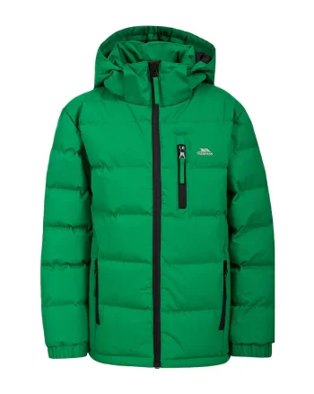 Jacheta cu vatelina si gluga Tuff, Verde