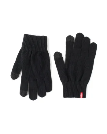 Manusi negre unisex, compatibile cu ecrane tactile