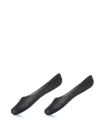 Set de sosete foarte scurte - 2 perechi, Negru