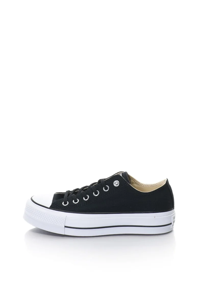 Tenisi flatform Chuck Taylor All Star Lift2, Negru