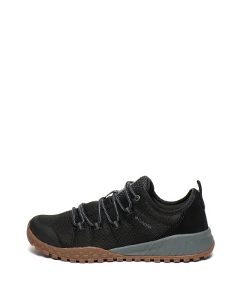 Pantofi sport cu detalii din piele intoarsa Fairbanks, Negru/Gri inchis