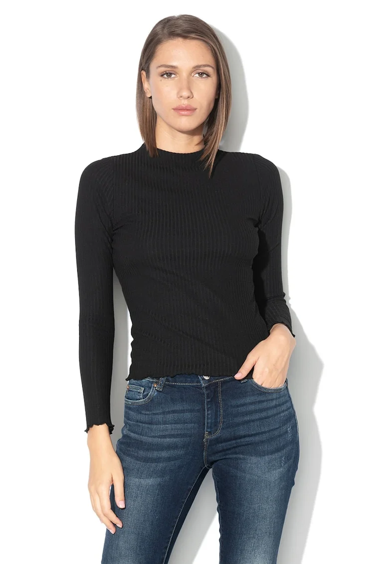 Bluza cu striatii Emma, Negru