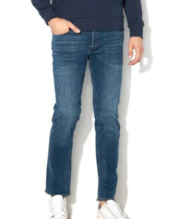 Blugi slim fit Tim, Bleumarin