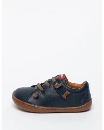 Pantofi sport din piele cu inchidere velcro Peu Cami