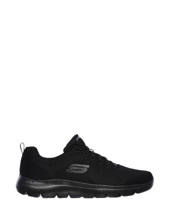 Pantofi barbati  Brisbane textil negru, Negru