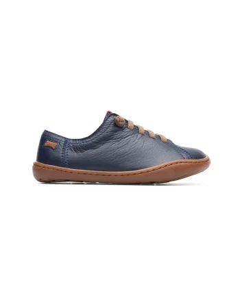 Pantofi sport Peu Cami 8491 de piele, Bleumarin