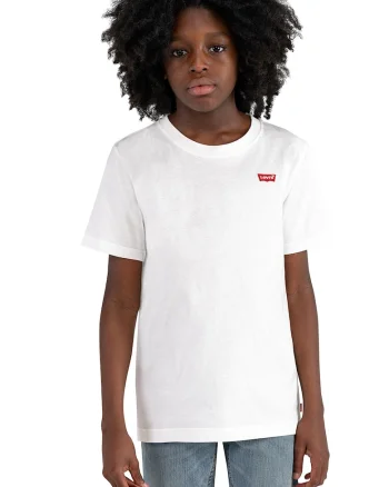 Tricou din bumbac cu detaliu logo, Rosu/Alb
