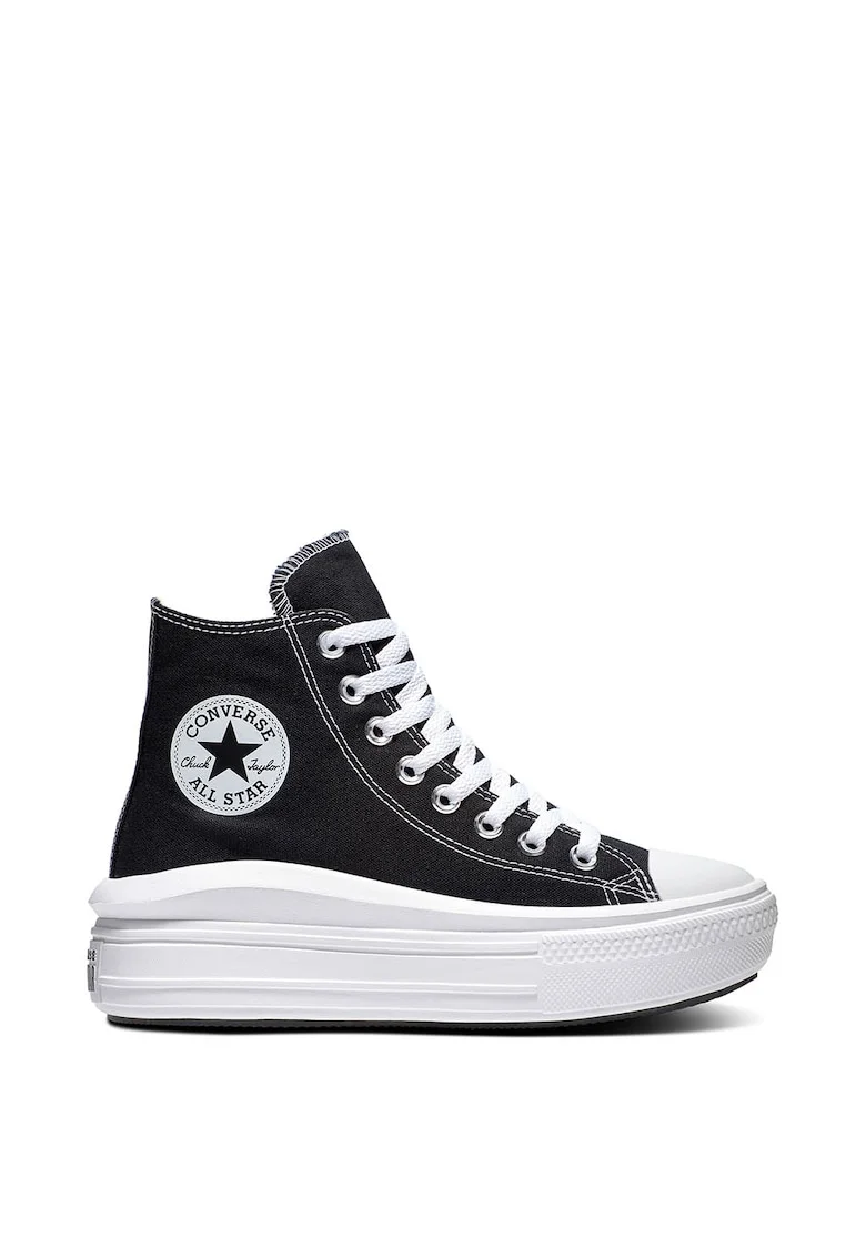 Tenisi  Chuck Taylor All Star Move Hi, Negru