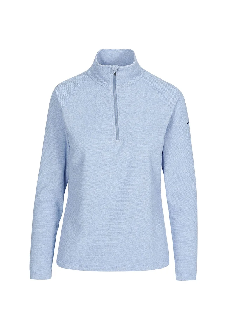 Bluza de trening din fleece cu maneci raglan Meadows, Albastru lavanda
