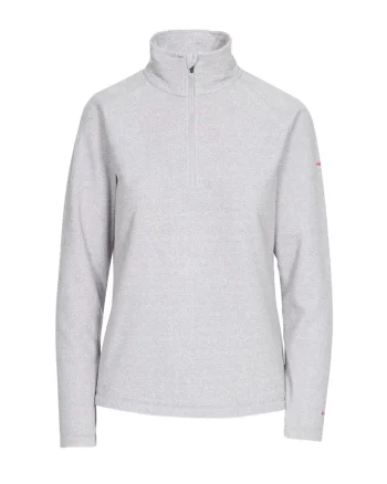 Bluza de trening din fleece cu maneci raglan Meadows, Gri deschis melange