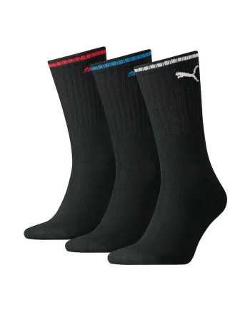 Set de sosete lungi unisex cu logo - 3 perechi