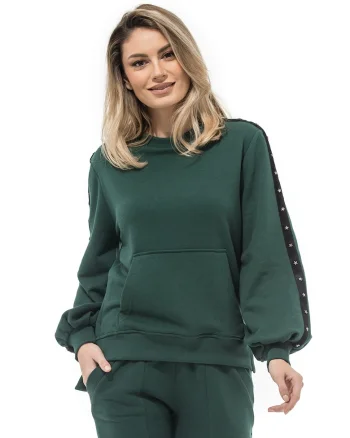 Hanorac kendra, verde, Verde englez