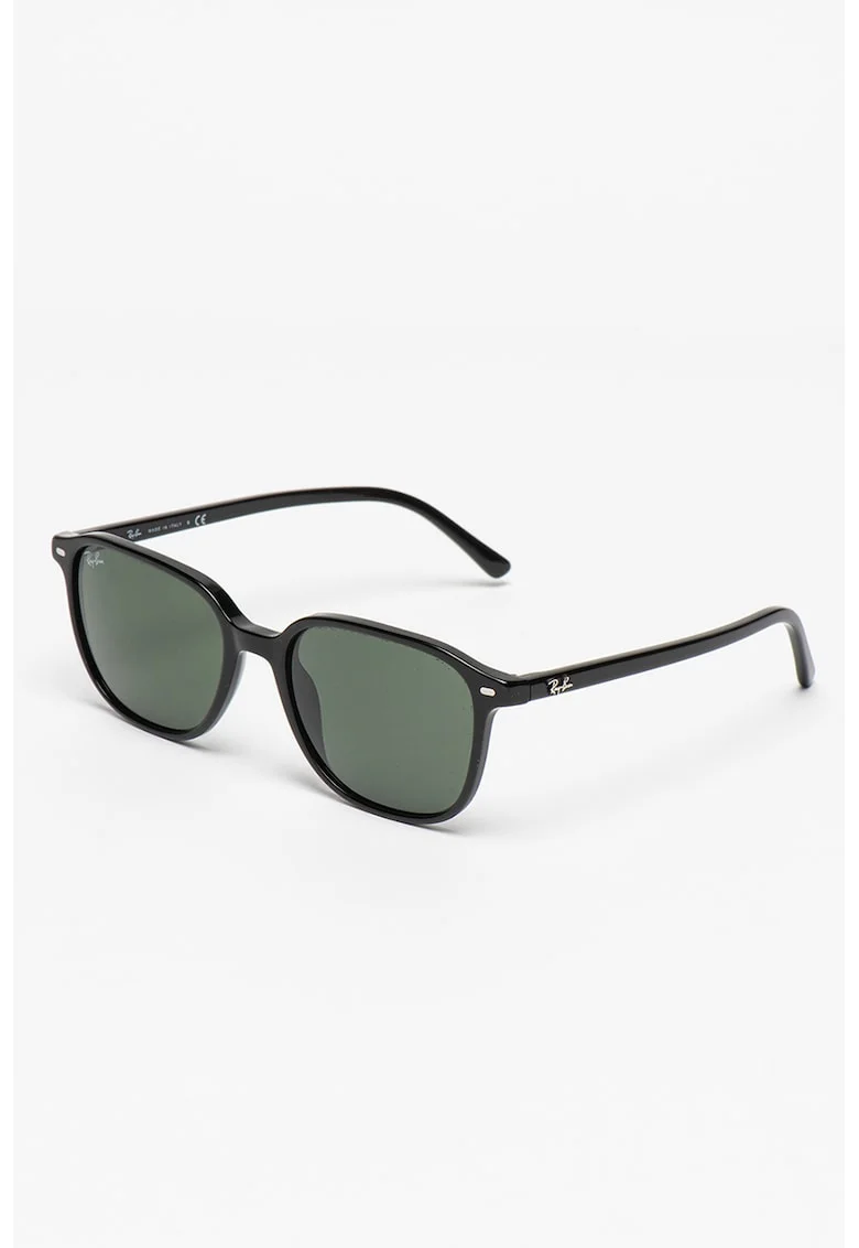 Ochelari de soare unisex dreptunghiulari cu lentile uni